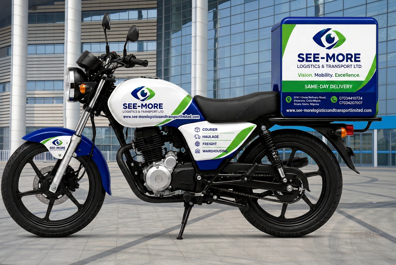 SEE-MORE Logistics Same-Day Delivery Bike